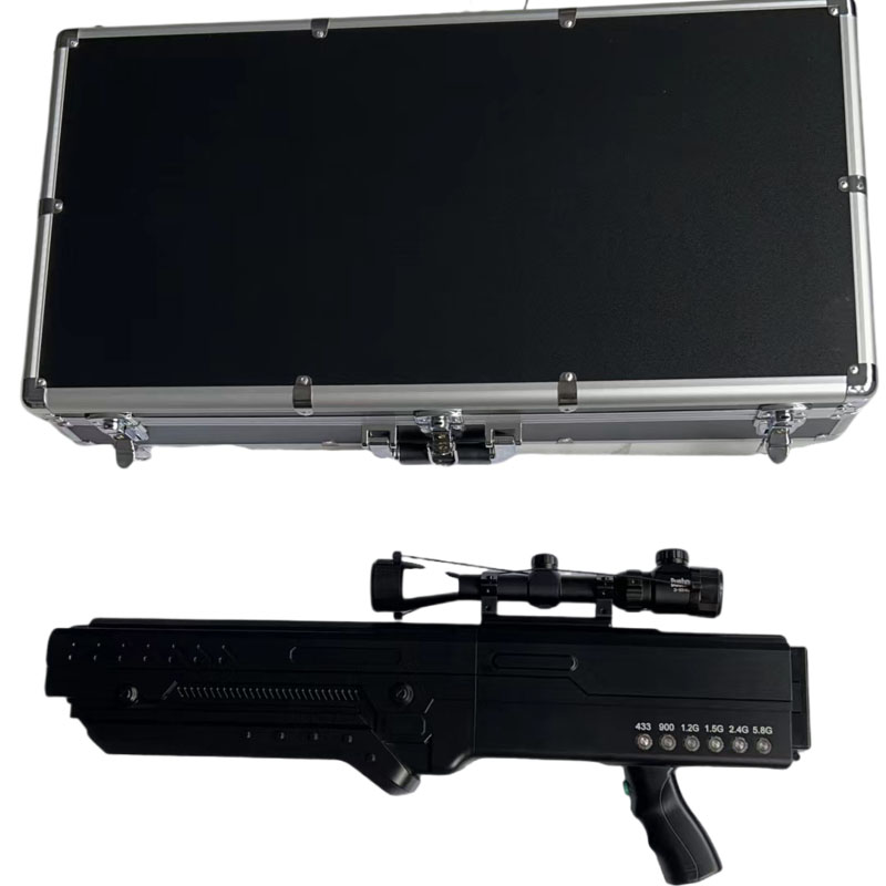  红毛镇手持便携式枪型低空防御反制六通道A型